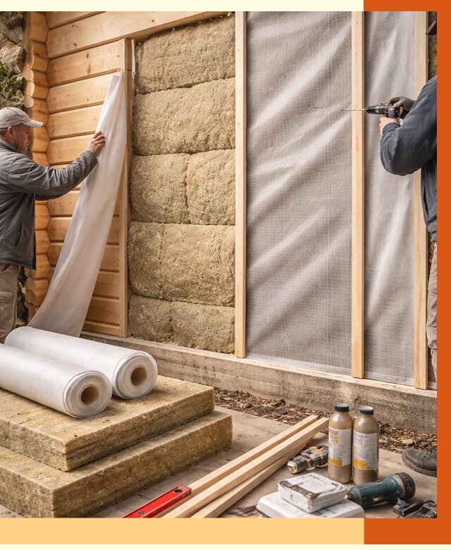 Утепление дома из минибруса в Новокузнецке от 4623 руб/м2 — заказать профессионально | ТепломастерНвк