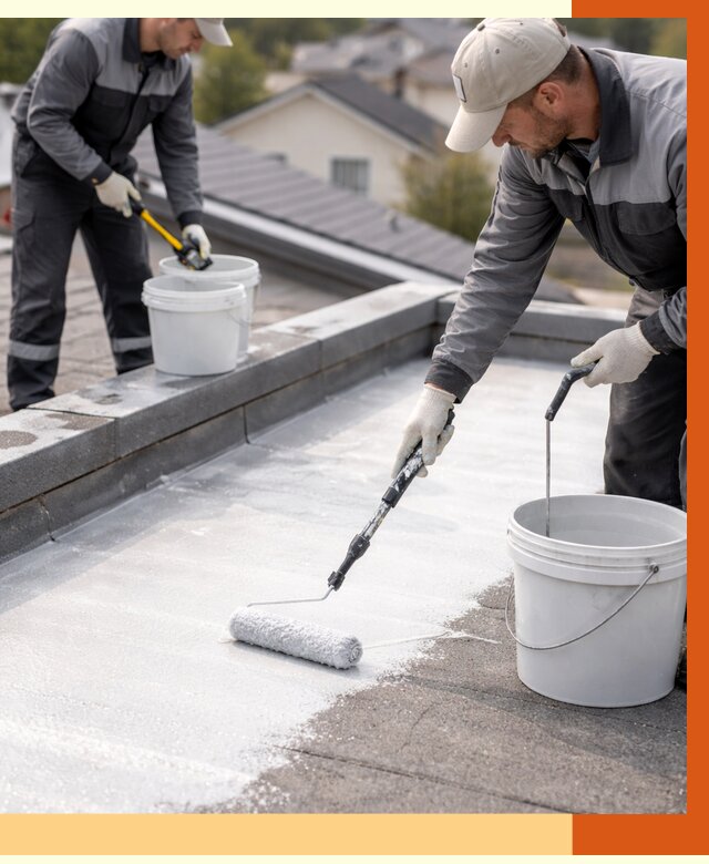 Утепление кровли жидкой теплоизоляцией в Новокузнецке от 2209 руб./м2 | ТепломастерНвк